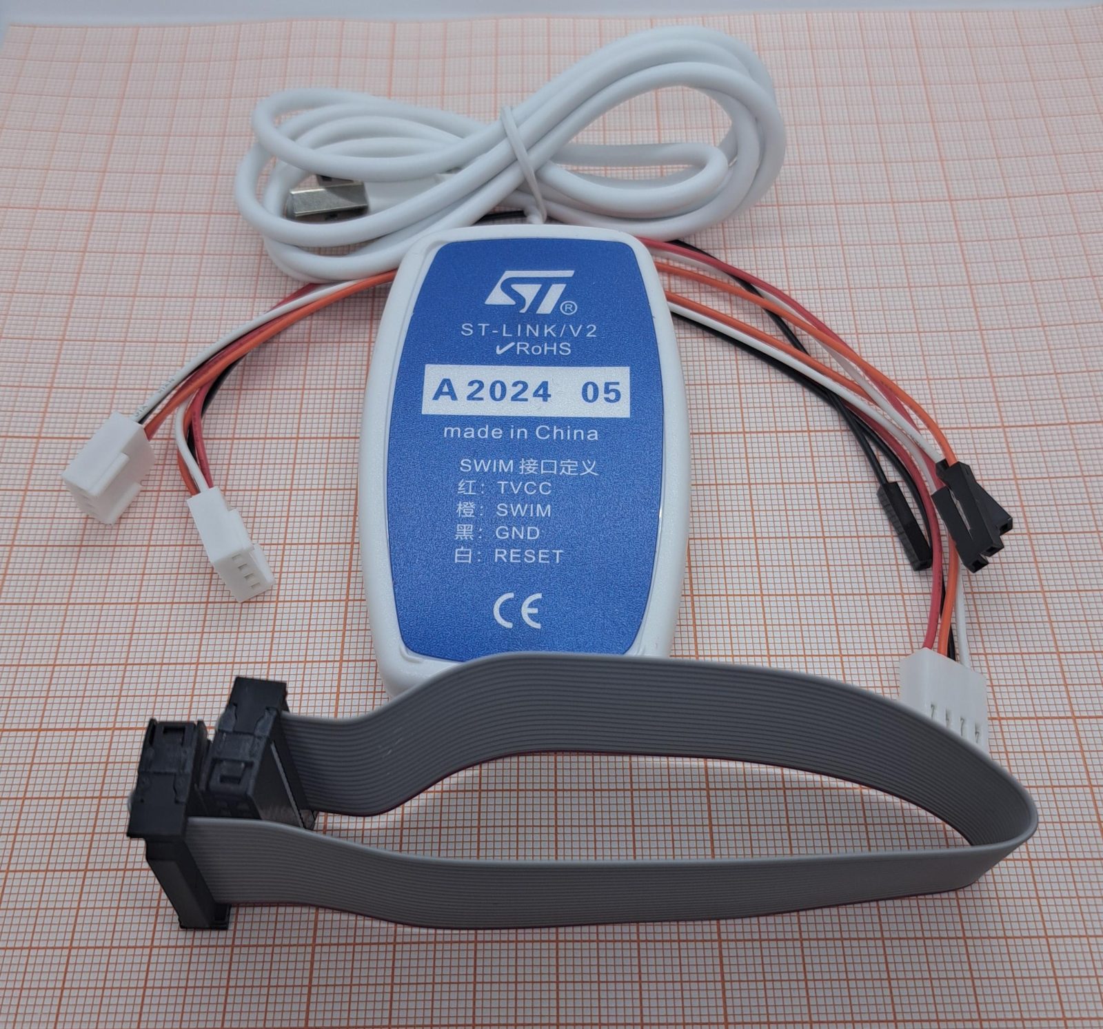 Программатор ST-LINK/V2 STMicroelectronics