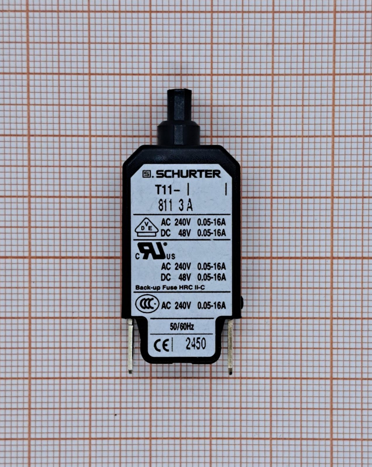 Выключатель максимального тока 4400.0112 SCHURTER
