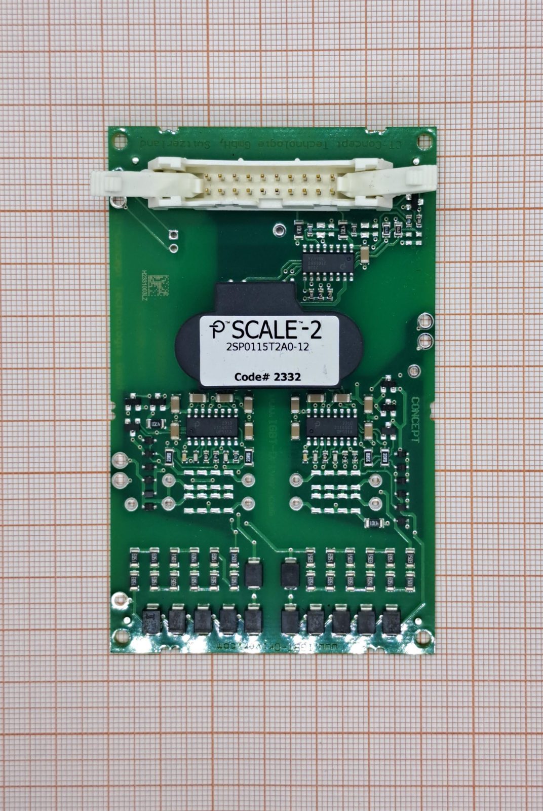 Плата управления затвором 2SP0115T2A0-12 POWER INTEGRATIONS
