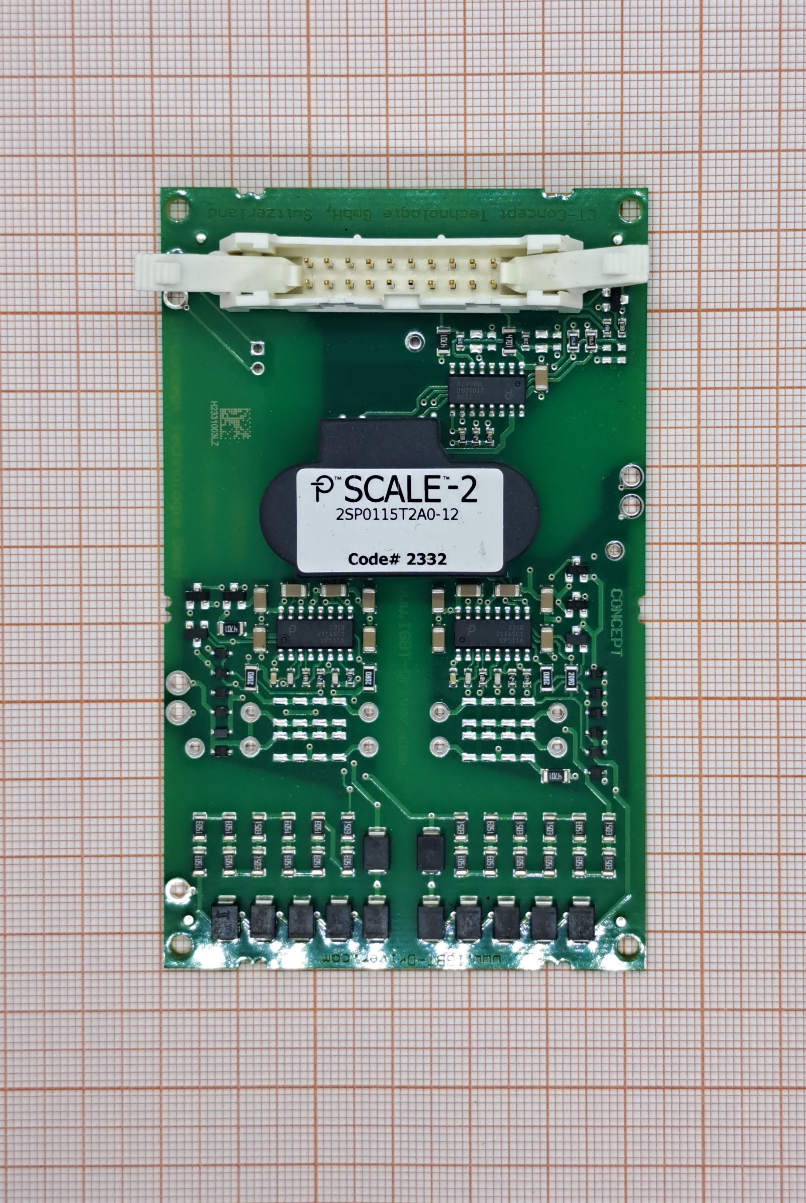 Плата управления затвором 2SP0115T2A0-12 POWER INTEGRATIONS