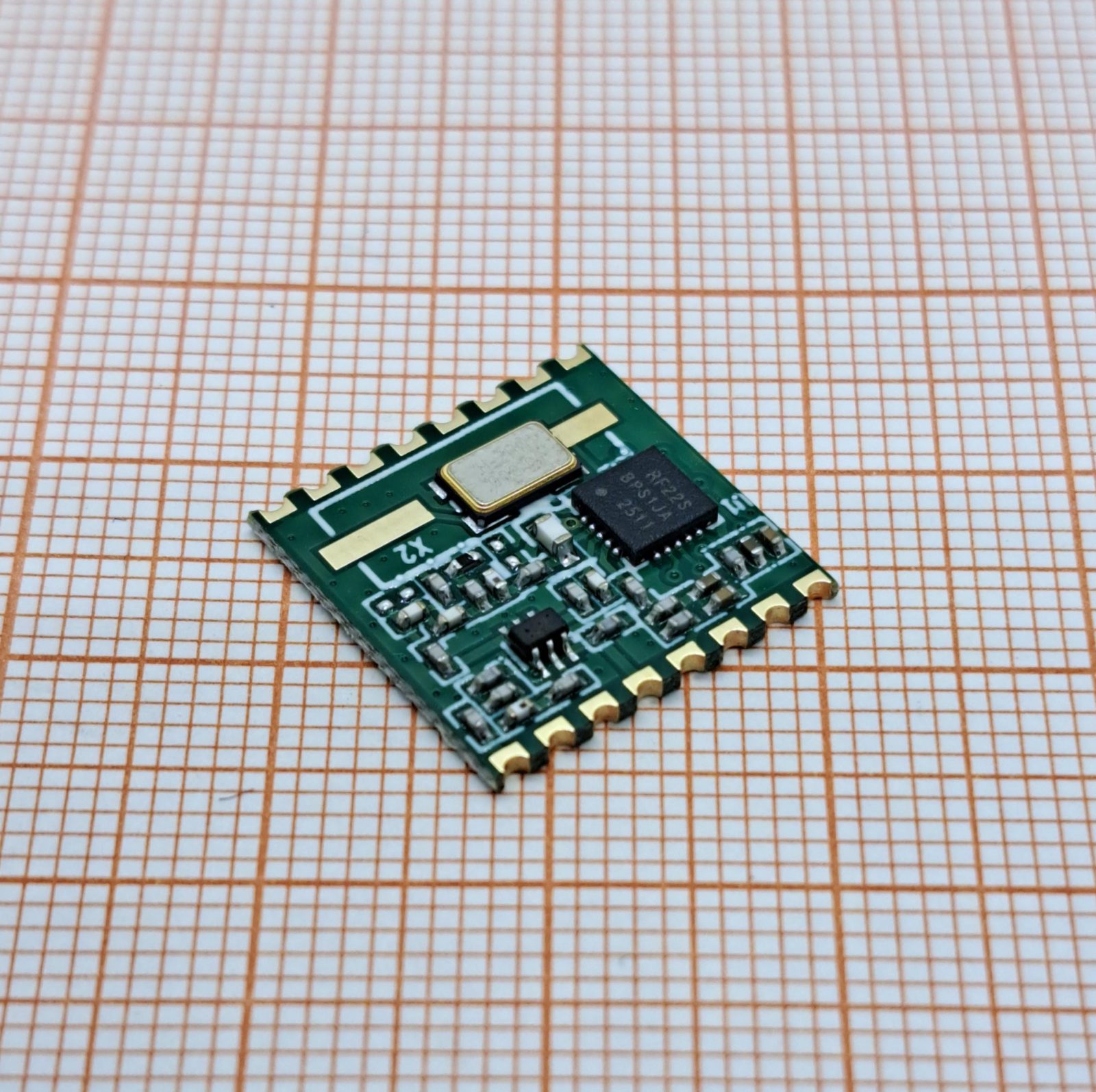 Радиочастотный трансивер RFM22B-868S2 HOPE MICROELECTRONICS Радиочастотный трансивер RFM22B-868S2 HOPE MICROELECTRONICS