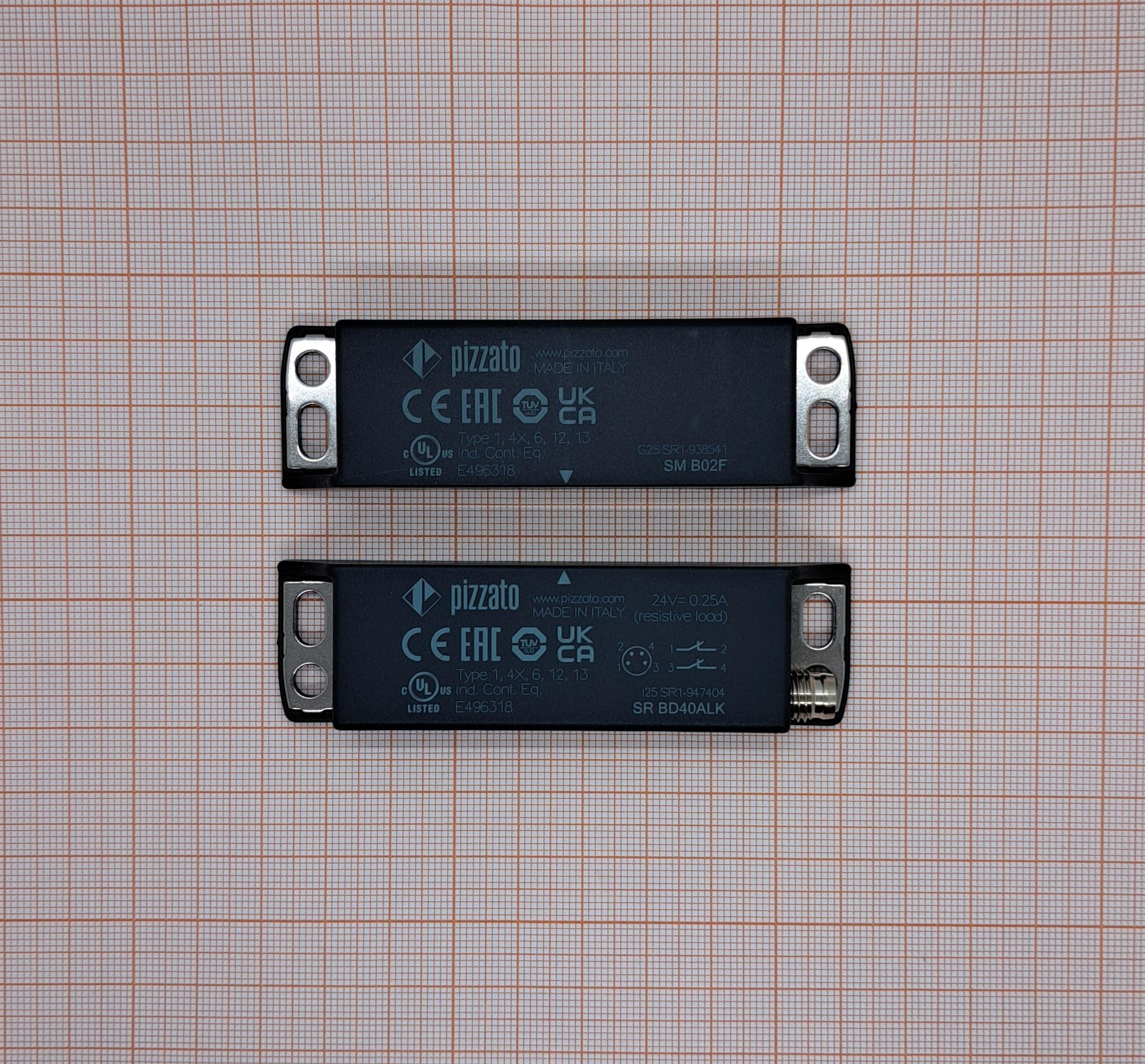 Выключатель безопасности магнитный SR BD40ALK-B02F PIZZATO ELETTRICA