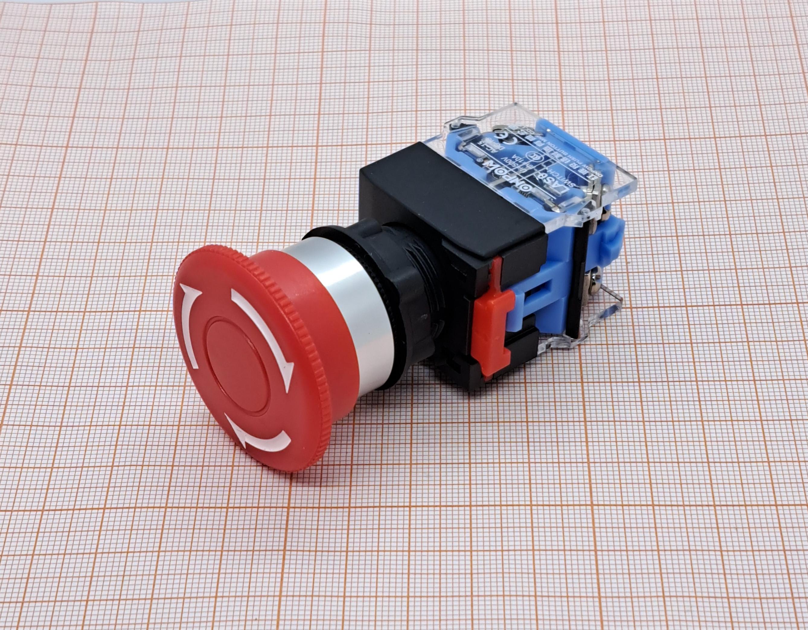 Переключатель безопасности LAS0-K-11TSA/R/IP65 ONPOW