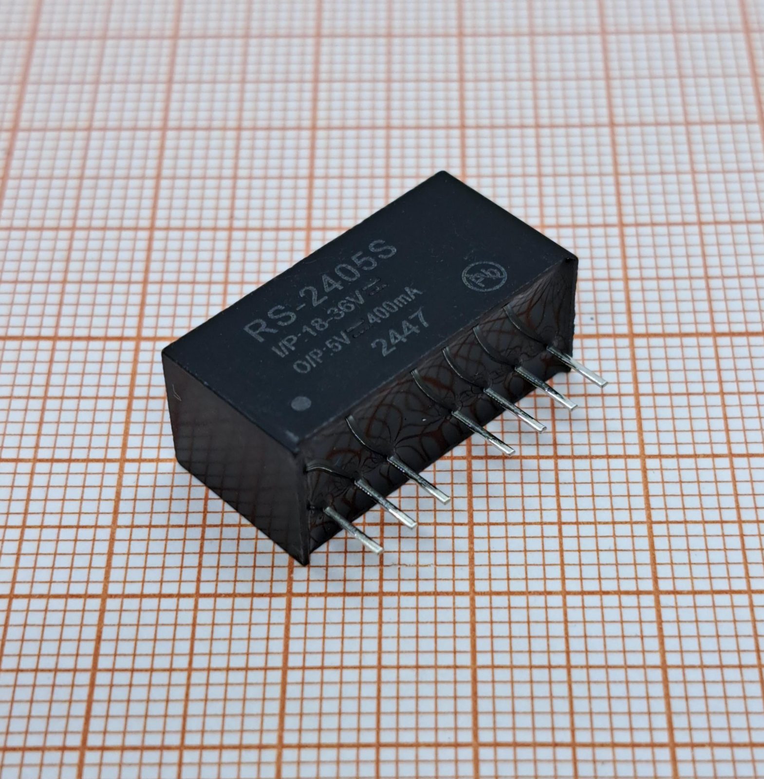 Преобразователь DC/DC RS-2405S RECOM Преобразователь DC/DC RS-2405S RECOM