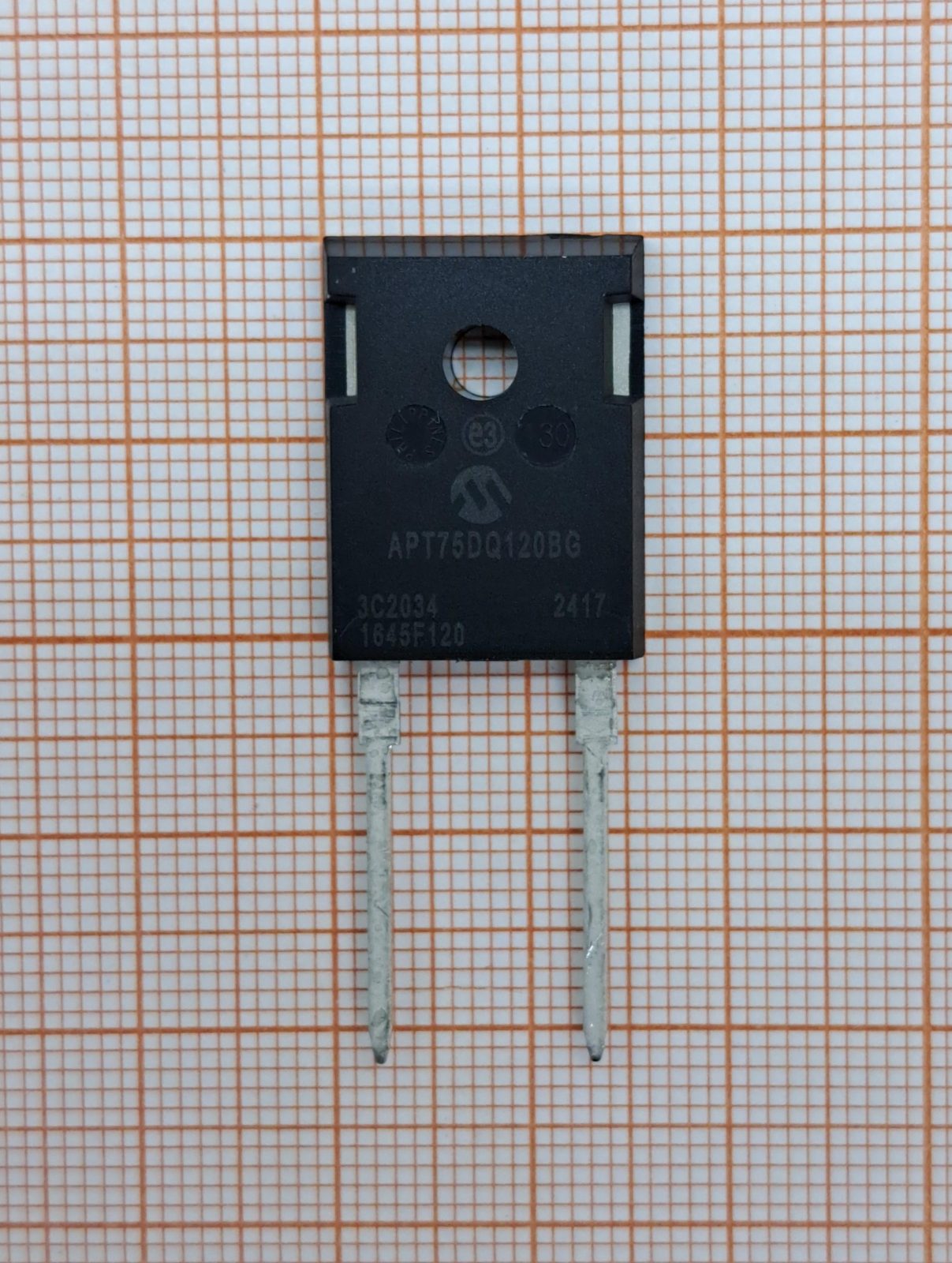Диод выпрямительный APT75DQ120BG MICROSEMI