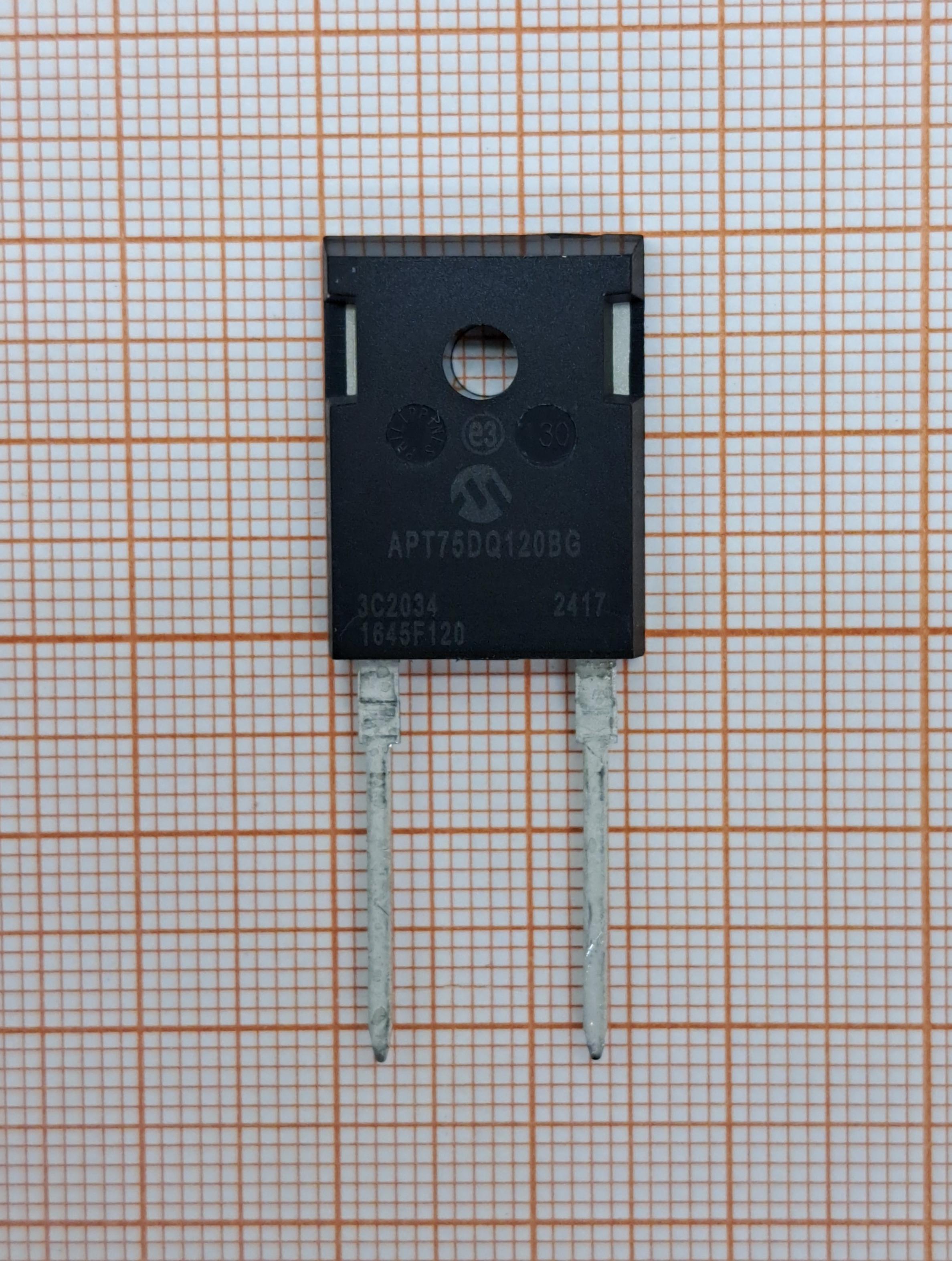 Диод выпрямительный APT75DQ120BG MICROSEMI