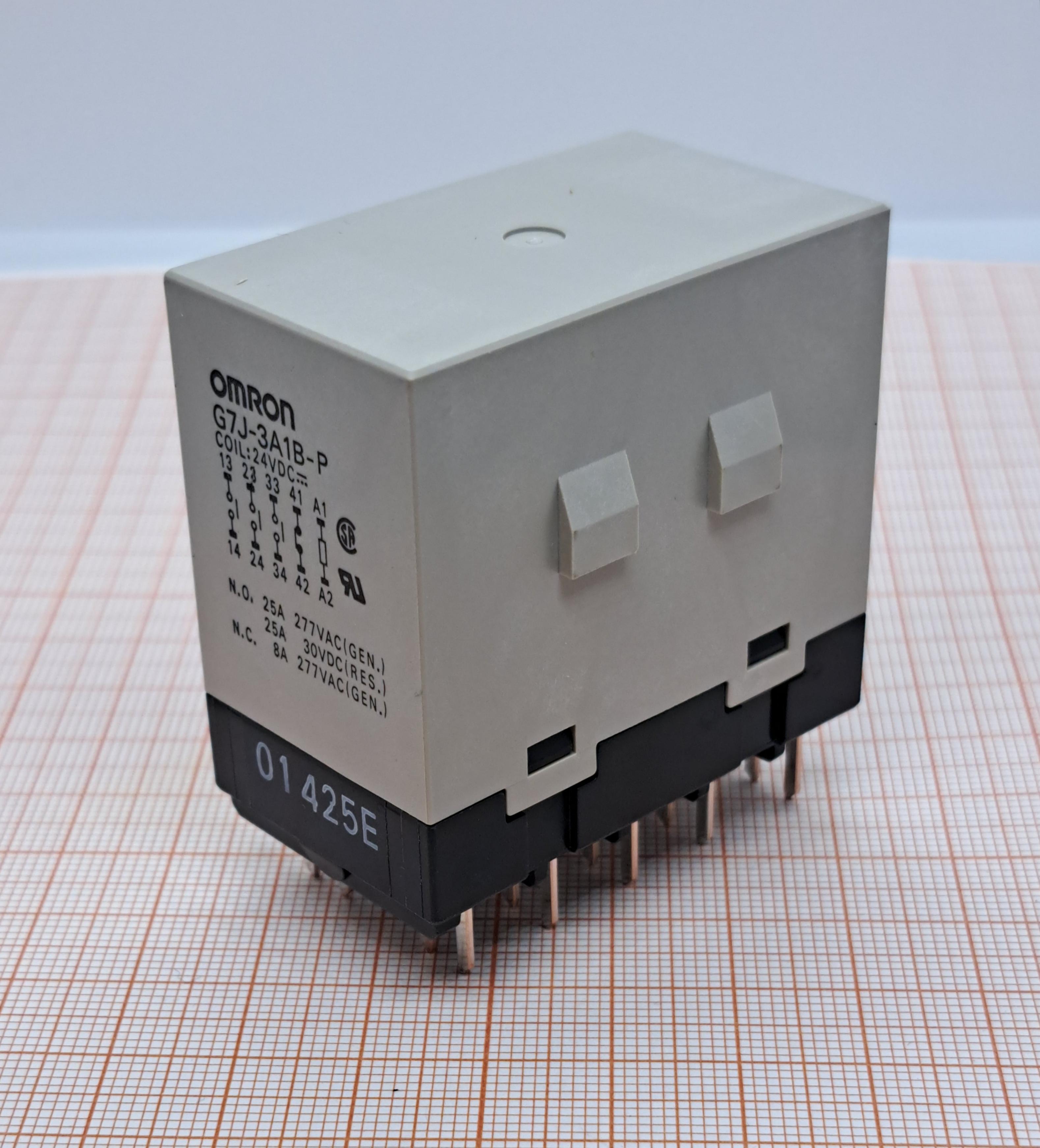 Реле электромагнитное G7J-3A1B-P 24VDC OMRON