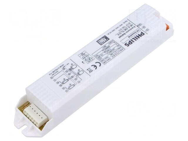 HF-E II 236 TL-D 220-240 50/60HZ, Electronic ballast; 220÷240VAC; 20A; HF; terminal block; HF-E
