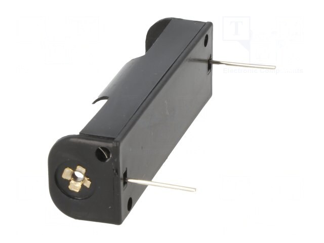 BH-311-1P, Контейнер; AA,R6; Кол-во бат: 1; на печатную плату; черный; 51мм