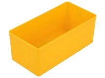 456311, Коробка; полистирол; желтый; 54x108x45мм; EuroPlus Insert 45