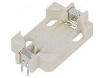 DS1092-07-W6L, Панелька; CR2032,DL2032; Кол-во бат: 1; горизонтальный,THT; белый