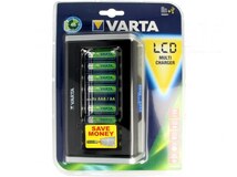 LCD MULTI CHARGER, Заряд.устр: микропроцессорное; Ni-MH; Размер: AA,AAA,R3,R6